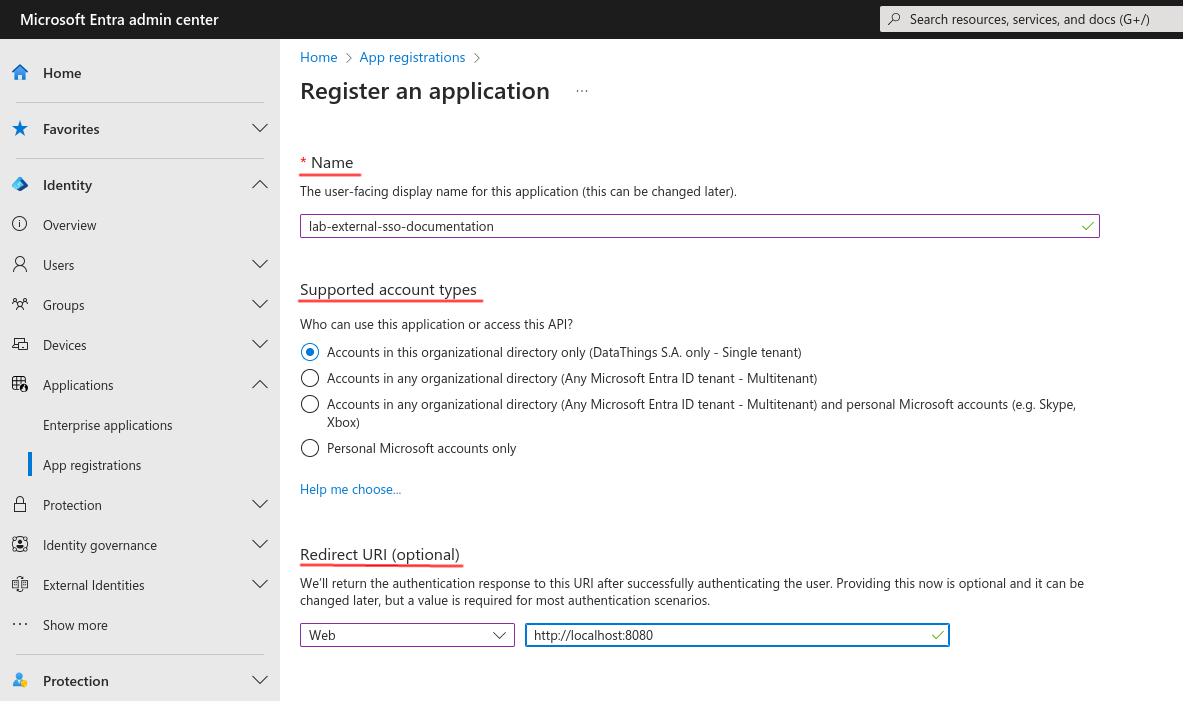 registration panel