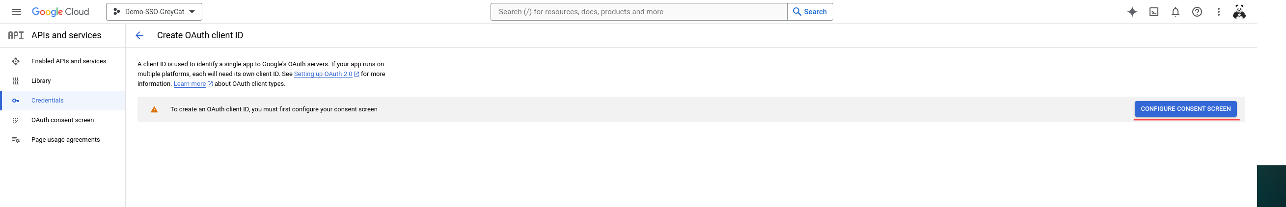 Force customize consent screen